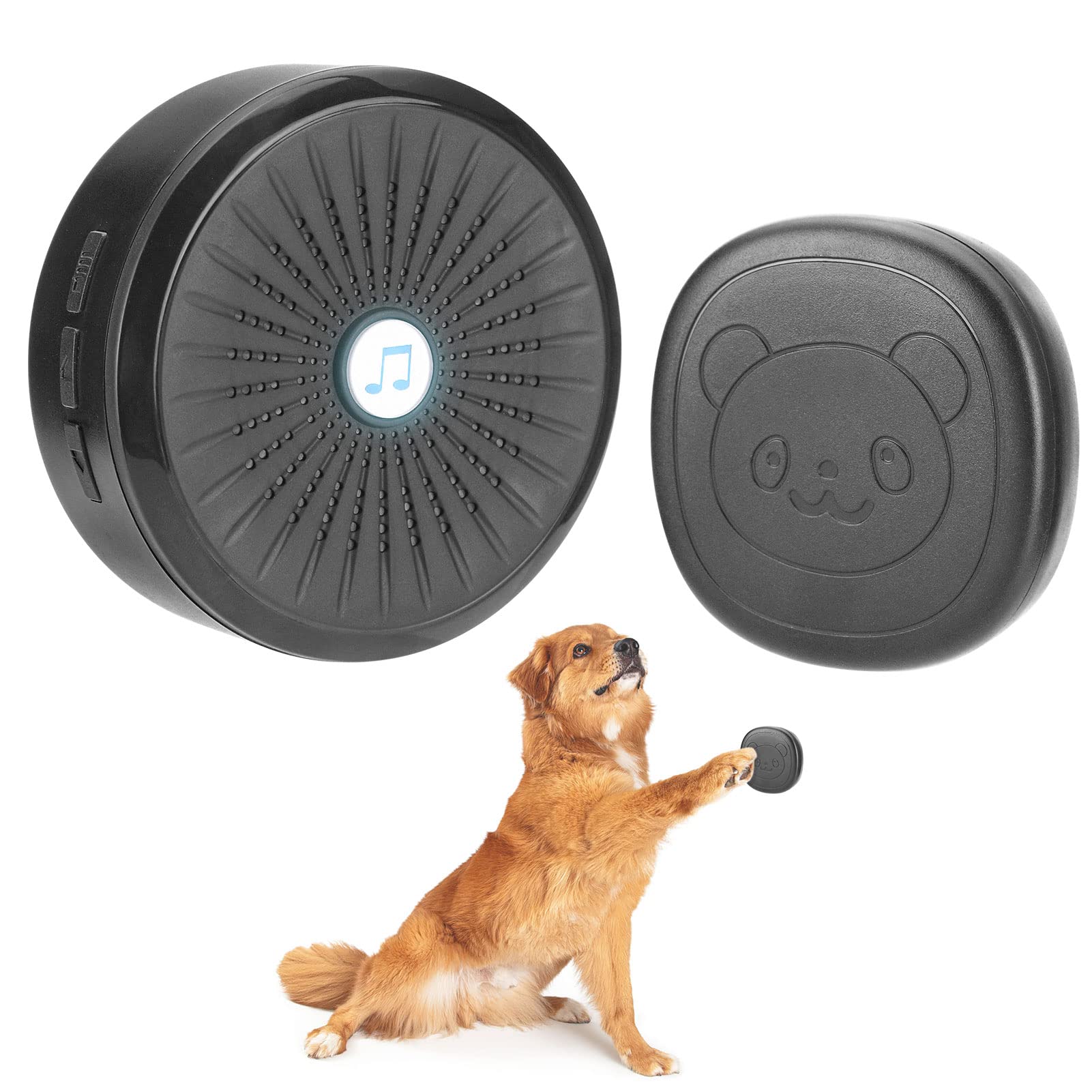 Topretty Dog Doorbell for Potty Training, Wireless Dog Door Bell with