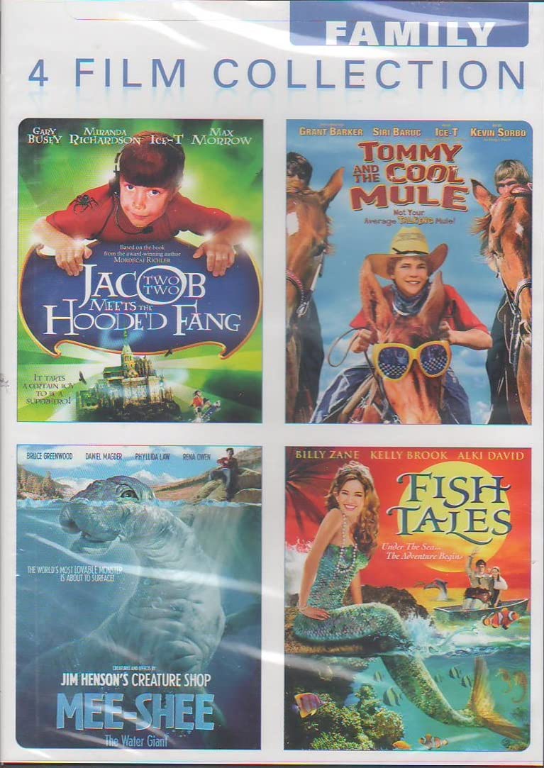 DVD Kids Family 4pk para tardes de cine familiar en el salon de casa