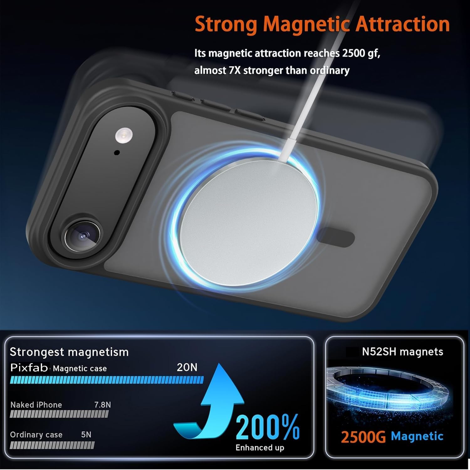 Coque MagSafe pour Apple iPhone 17 Pro Max AIR 16E 15 14 Antichoc Housse Magnétique - Photo 16 sur 31