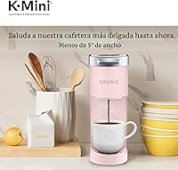 Vista 3 de Keurig K-Mini - Cafetera de cápsulas K-Cup de una sola porción, tamaño de 6 a 12 onzas, con almacenamiento de cable, perfecta para espacios