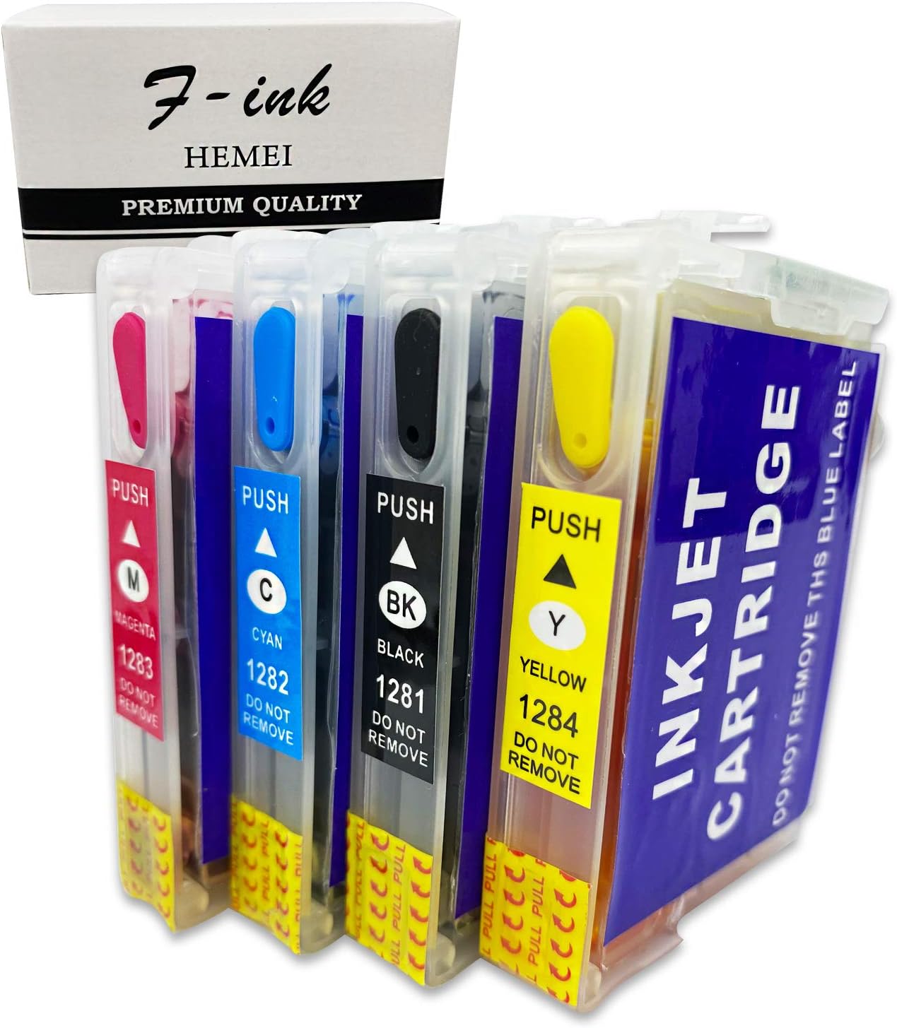 T1285 Full Refillable Ink Cartridge With Rechargeable Chips Compatible For Stylus S22 SX125 SX130 SX235W SX420W SX440W SX430W SX425W SX435W SX438 SX445W BX305F SX230 Printer