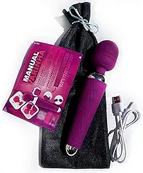 Vibrador Massageador Masturbador Varinha Mágica Estimulador de Clitores 6000 Rpm (Roxo)