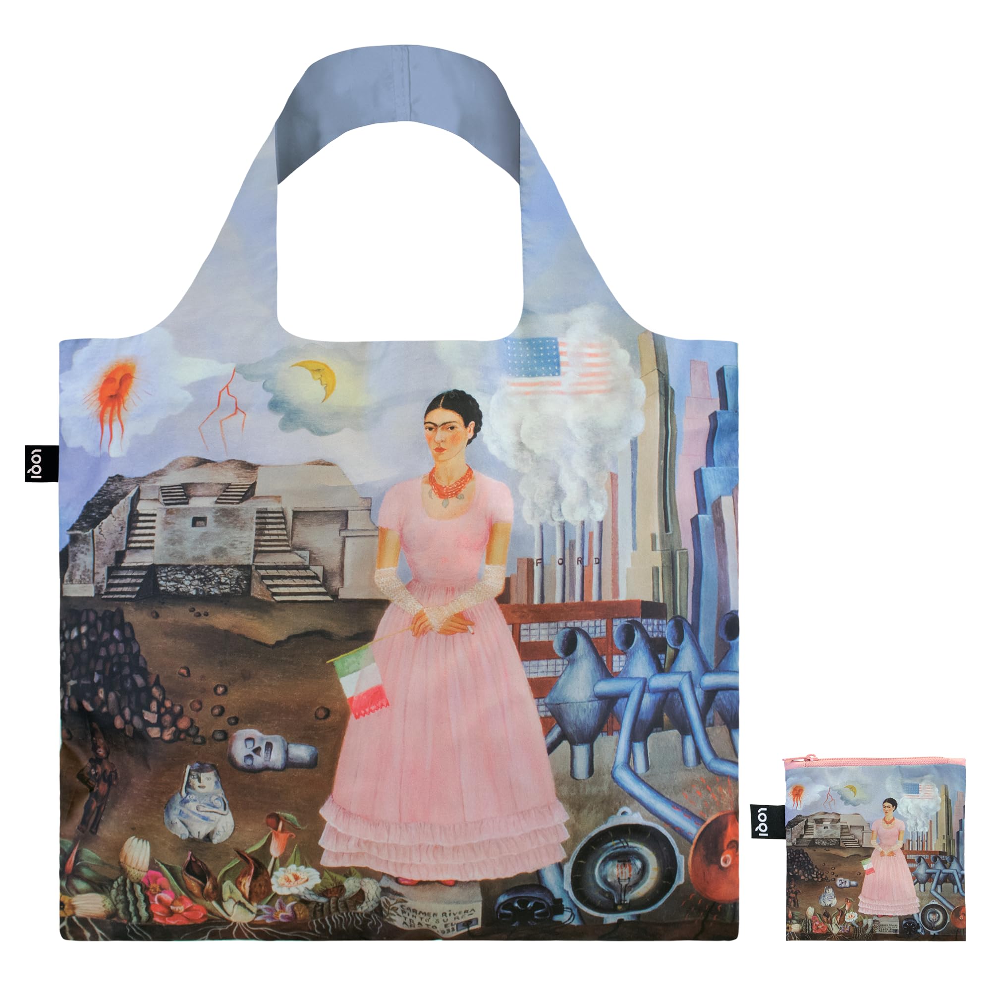 Amazon.co.jp: LOQI(ローキー) バッグ フリーダ・カーロ 「メキシコと 
