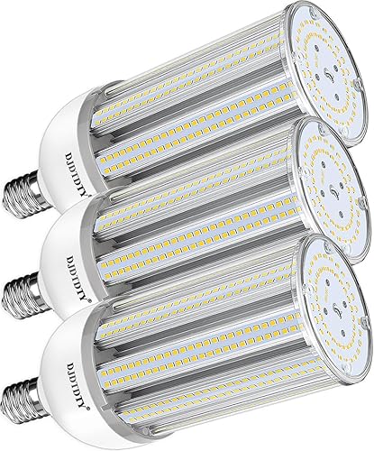 El paquete de 3 es más económico, bombilla LED de 60 W, base E26, bombilla LED de 5000 K 6000 LM, adecuada para garaje, almacén, taller, granero,