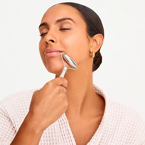 Miniatura 7 de Wonderskin Rodillo facial líquido para gimnasio, herramienta de belleza para el cuidado de la piel para reafirmar, iluminar y desinflar, masajeador