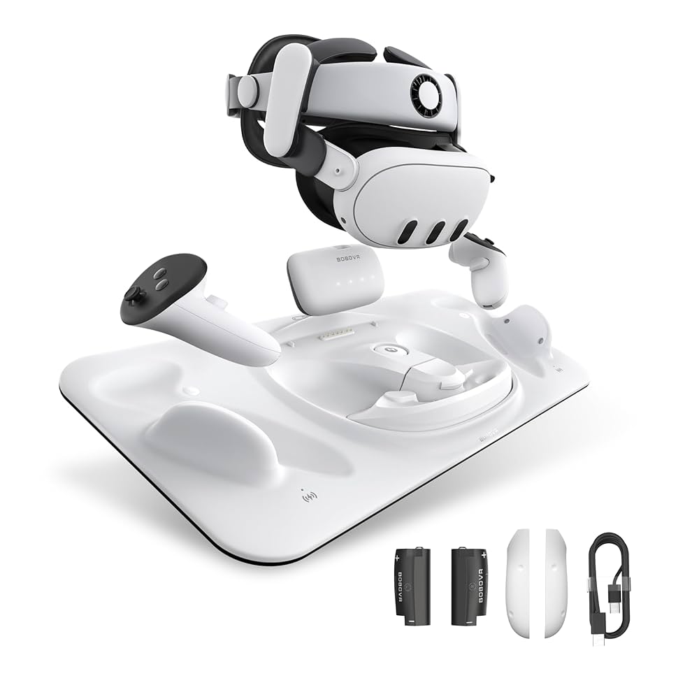 D3 Charging Dock VR機器用充電ドック BOBOVR D3 Charging Dock for Meta Quest 3, VR Charging Stand