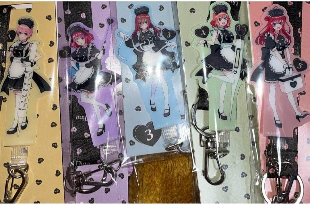 5点　あまにがナース　映画　五等分の花嫁　スマホ ショルダーストラップ　看護婦 5点 あまにがナース 映画 五等分の花嫁 スマホ ショルダー