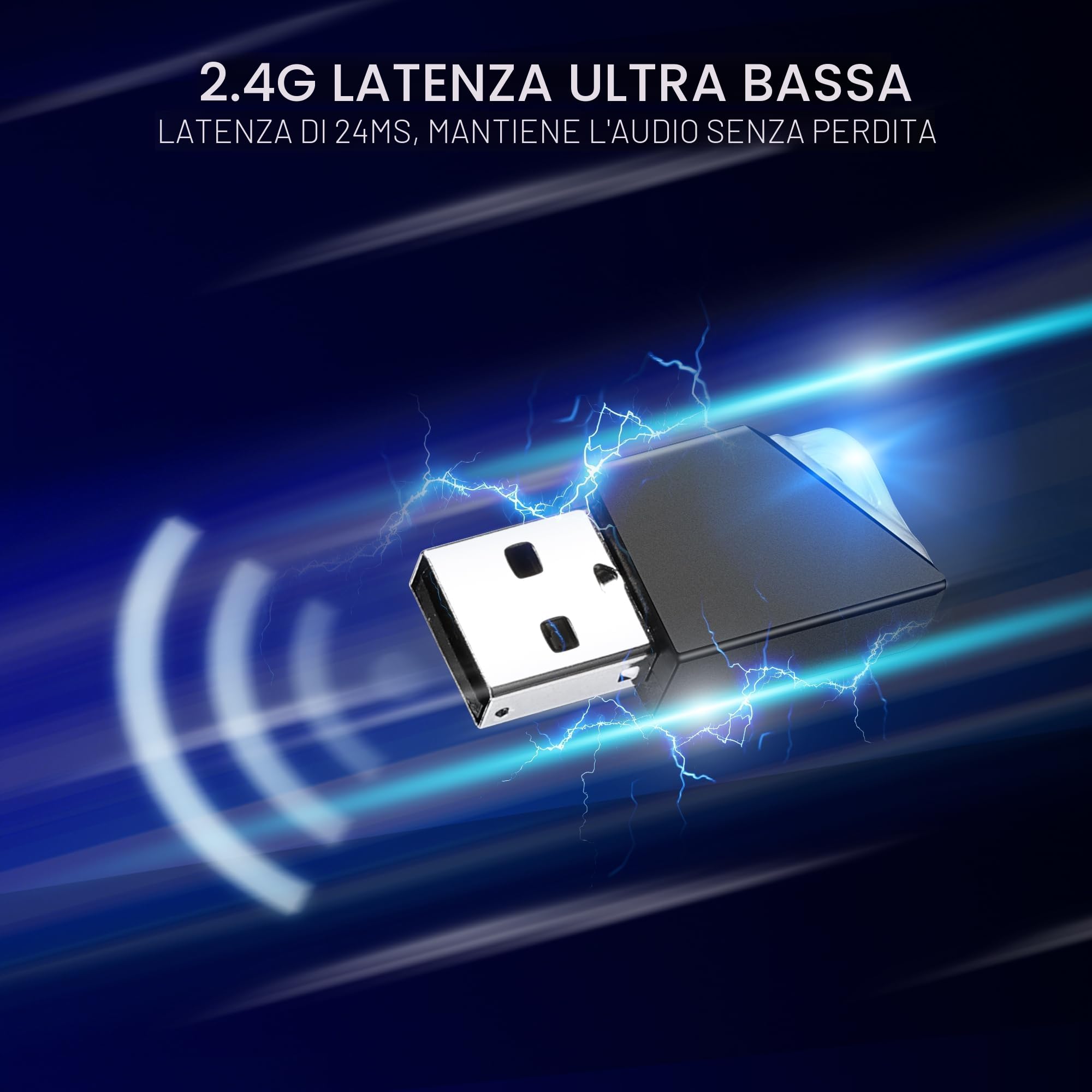 Redragon H858 Cuffie Gaming Senza Fili 7.1 Surround Nere | Driver 53 mm, cuscinetti memory foam, microfono rimovibile, compatibile con PC PS5 NS cellulare