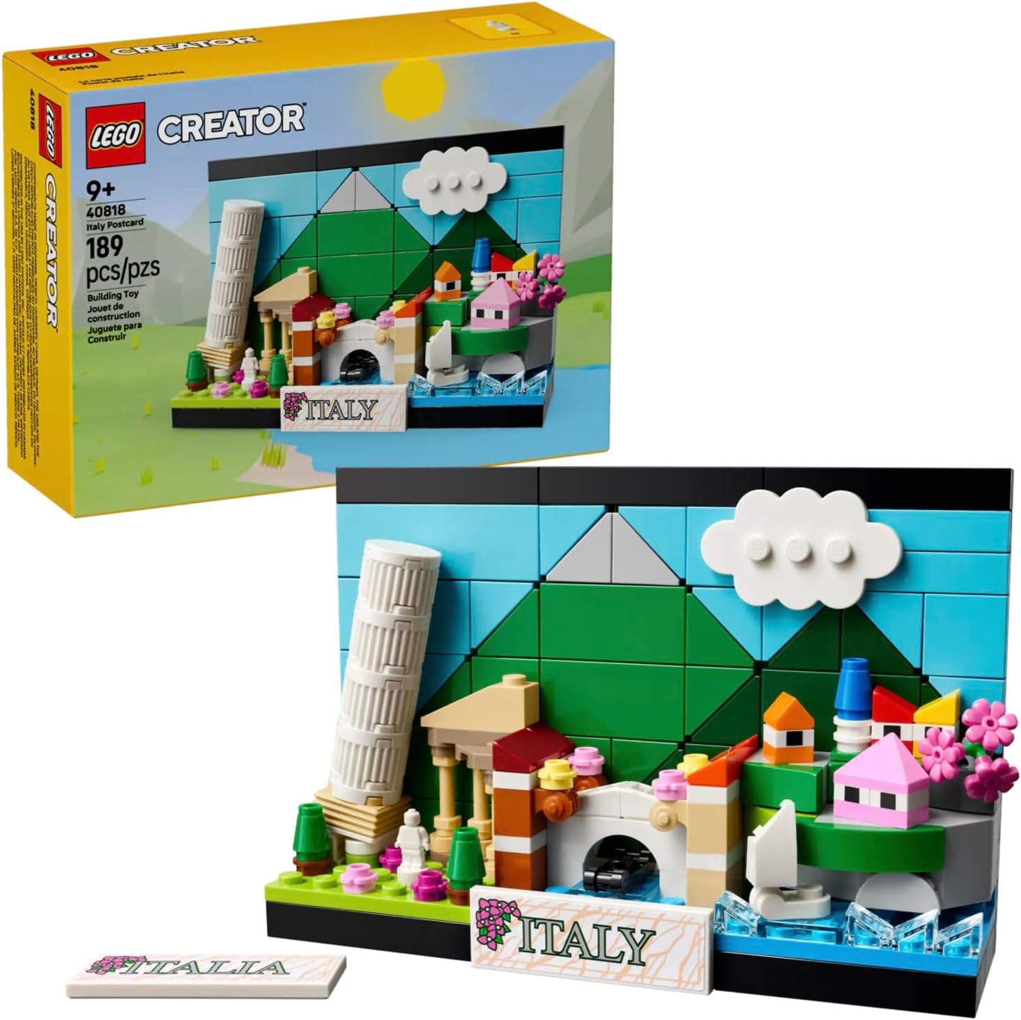 LEGO 40818 Italy Postcard - Uus.
