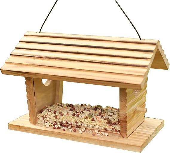 Bird Feeder Mealworms Feeder Bluebird House Feeder Hanging Bird Feeders
