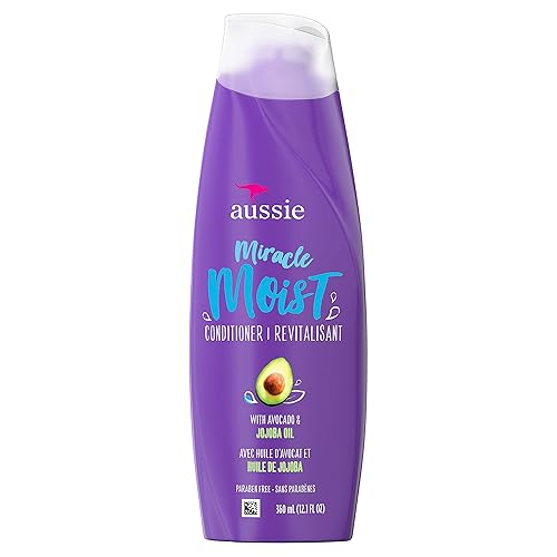 Aussie Acondicionador húmedo milagro sin parabenos para cabello seco aguacate y jojoba 121 onzas líquidas paquete de 6