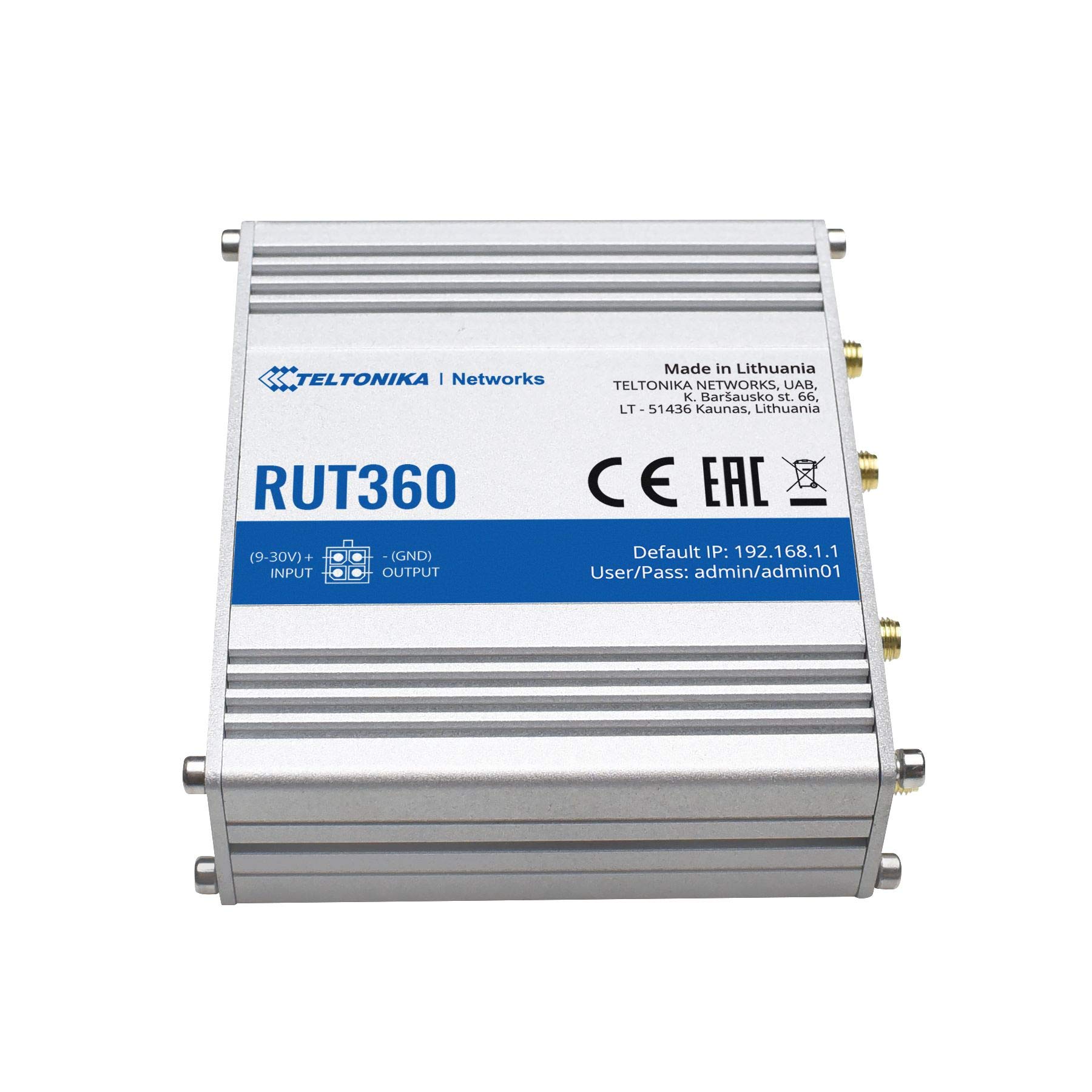 Teltonika RUT360 LTE CAT6 Industrial Cellular Router