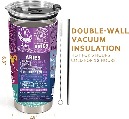 Miniatura 8 de Regalos de Géminis para mujer, vaso de regalo de cumpleaños de Géminis, vaso de Géminis del zodiaco, regalo de bruja gótica de astrología, vaso