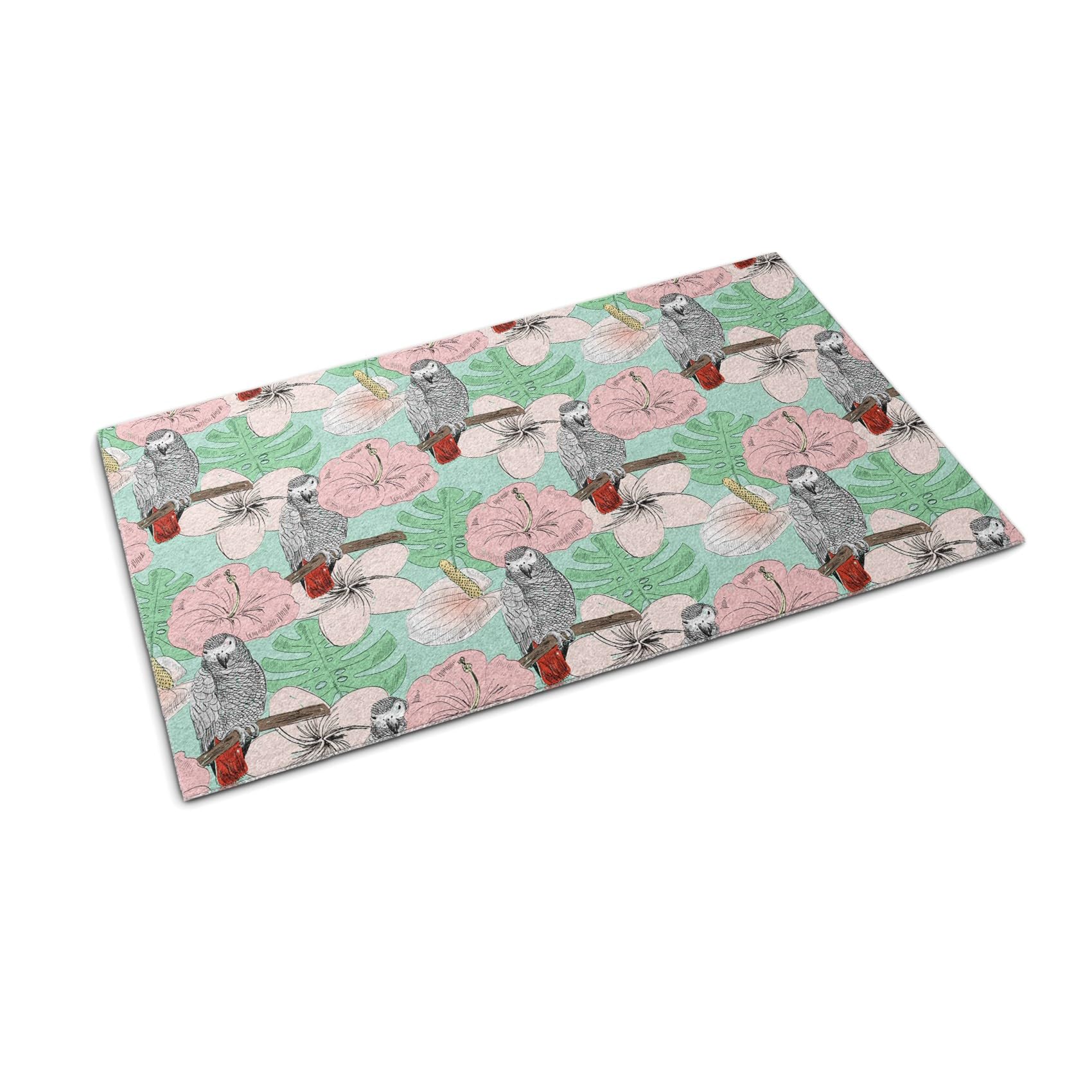 Essuie-glace externe résistant aux intempéries Tulup tapis de sol tropical 150x100 cm