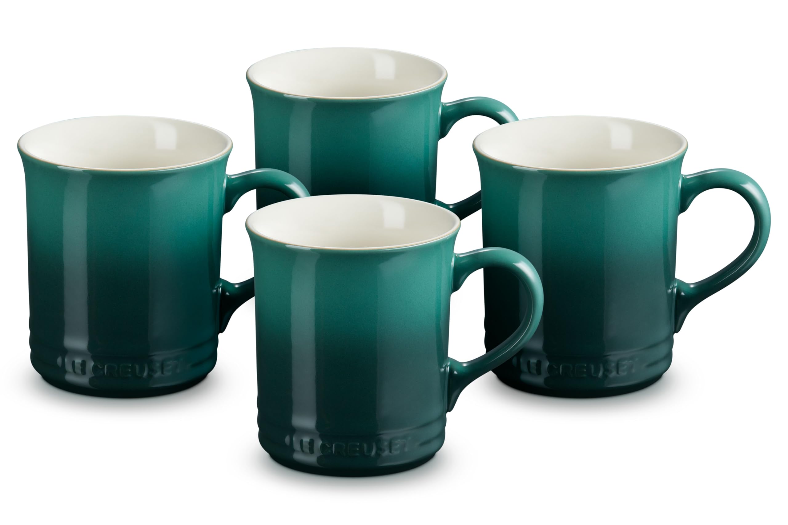 LE CREUSET ストーンウェア 4個セット Amazon.com | Le Creuset Stoneware Set of 4 Mugs, 14 oz. each
