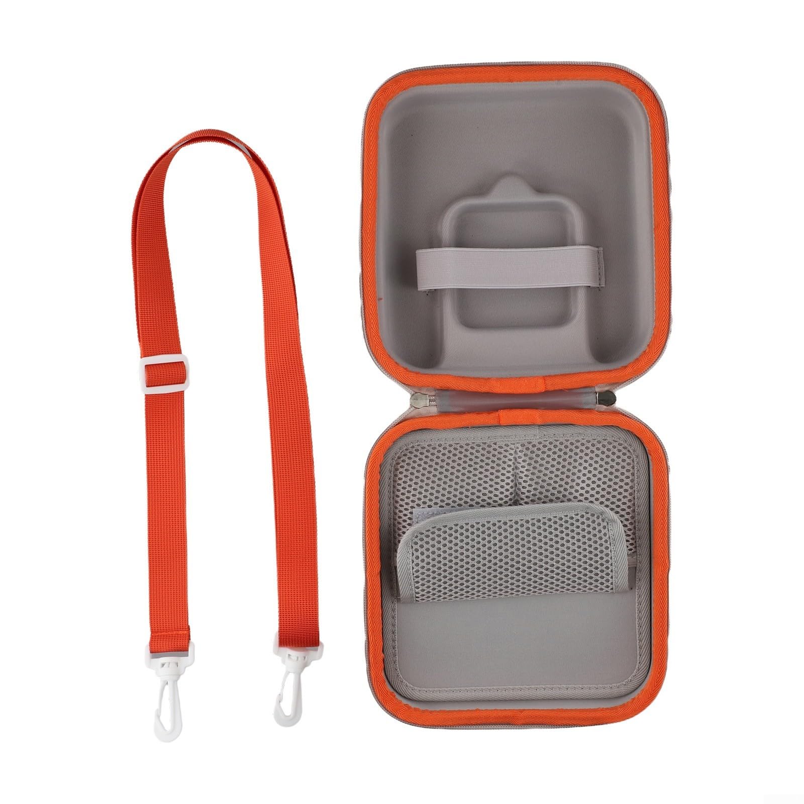 Étui de voyage pratique pour Yoto Mini édition 2024 avec sangle réglable pour vos essentiels (orange)