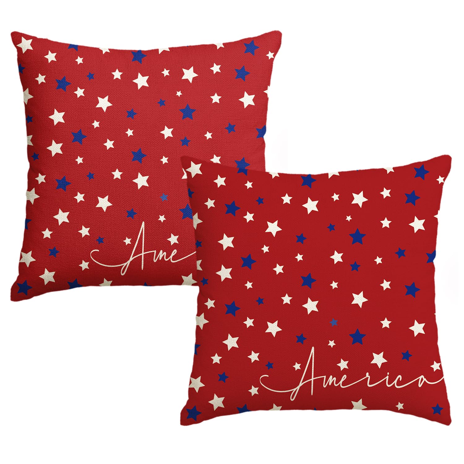 Housse de coussin 4 juillet déco américaine de salon pour embellir votre canapé confortable