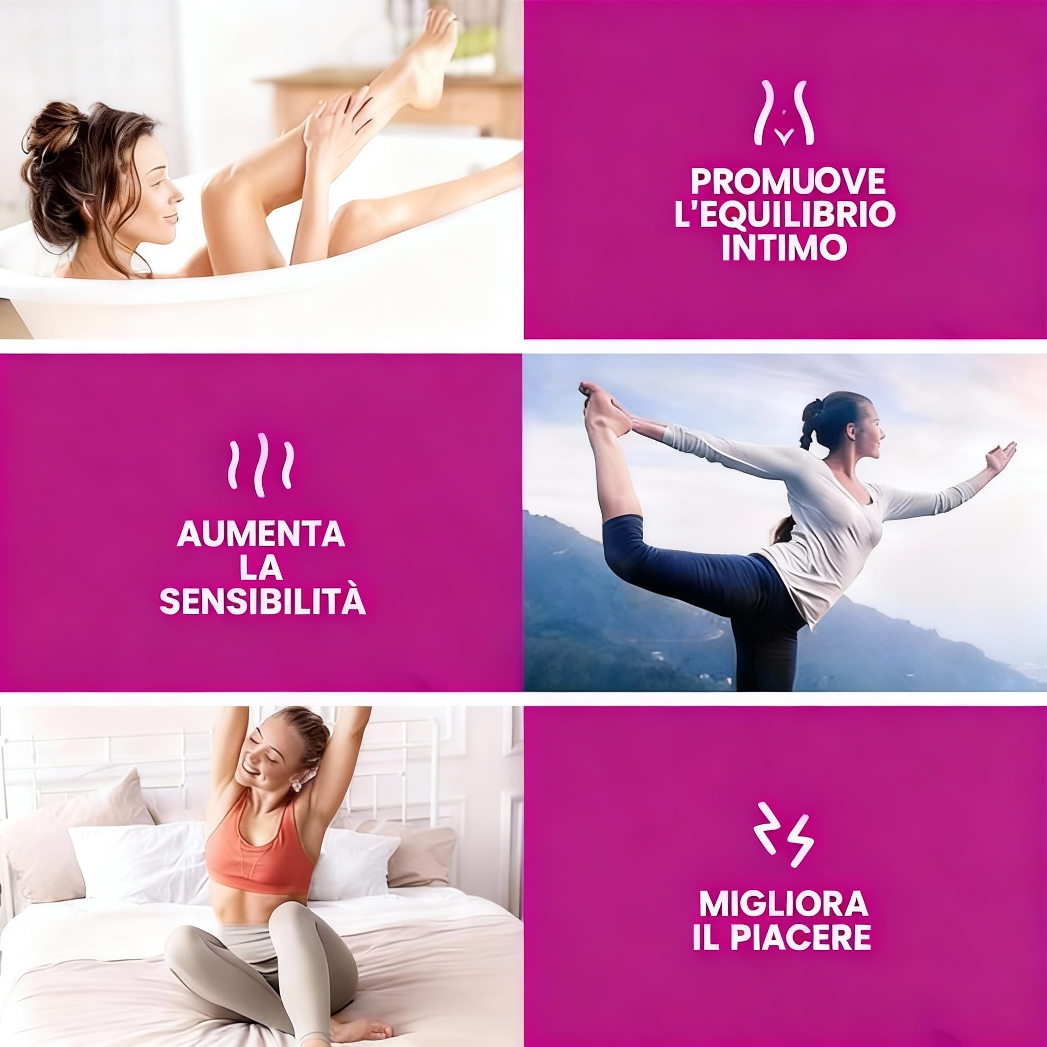 Gel Astringente Vaginale – Idratante Intimo Monodose 3,5 ml con Aloe Vera e Ginseng – Tonicità, Freschezza Anti-Odore, Benessere Intima Femminile – Applicatore Pre-Riempito (5 pz) - 5