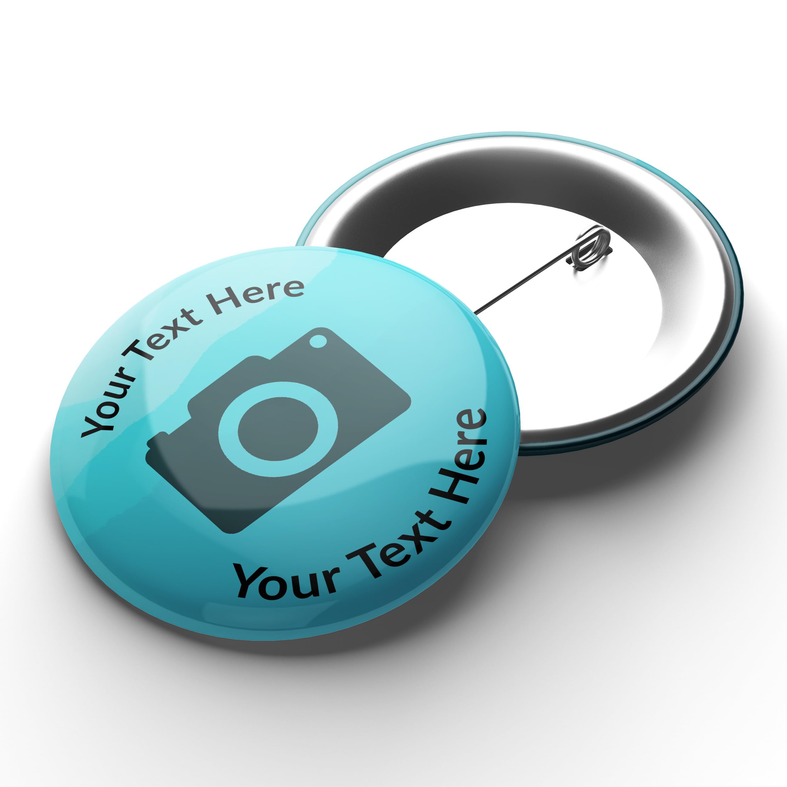 10 Personalised Customised Upload Your Own Image Badges Reward 38mm Primary Teaching Services