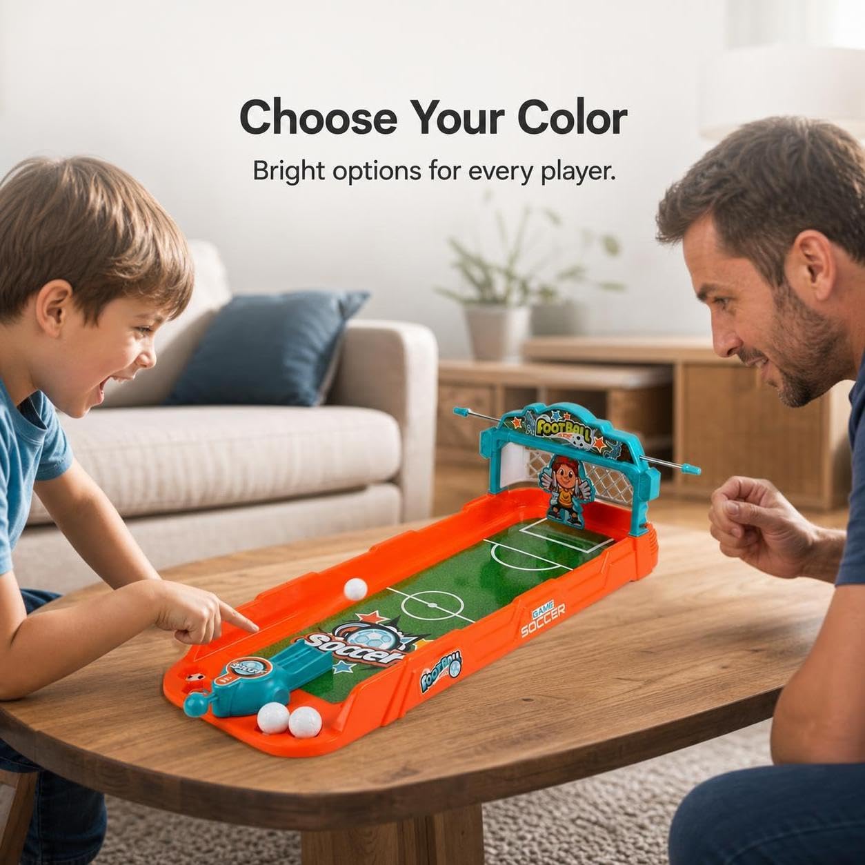 Homyl Gioco da Tavolo di Calcio Bambini, Interazione Parent-Child, gioco educativo