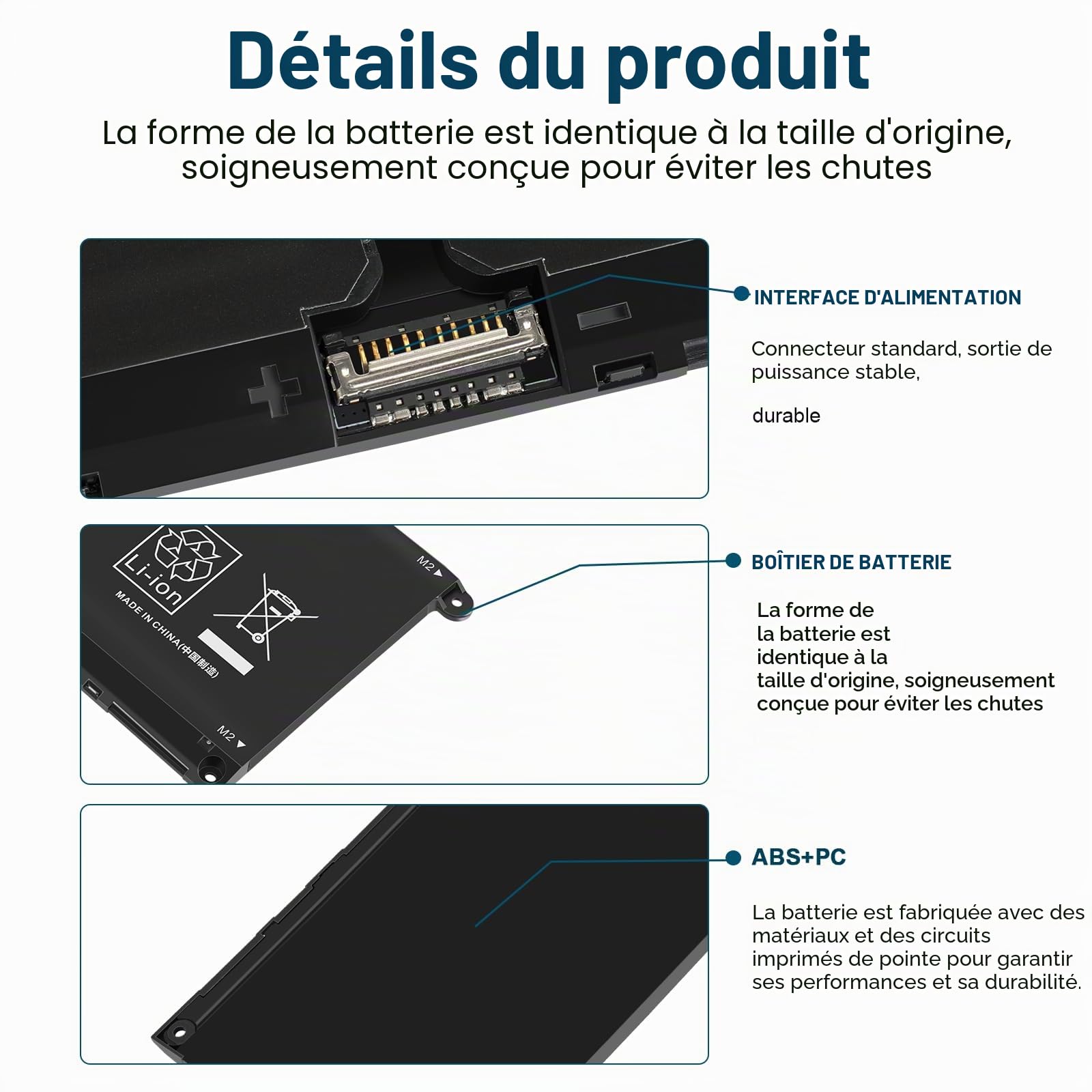 ASUNCELL V6W33 Batterie d'ordinateur Portable pour Dell Vostro 5510 5515 3510 3420 3520, Latitude 3520 3320 3420 3330, Inspiron 5510 5410 3511 3525 5410 3510 5625 3515, 15V/54Wh