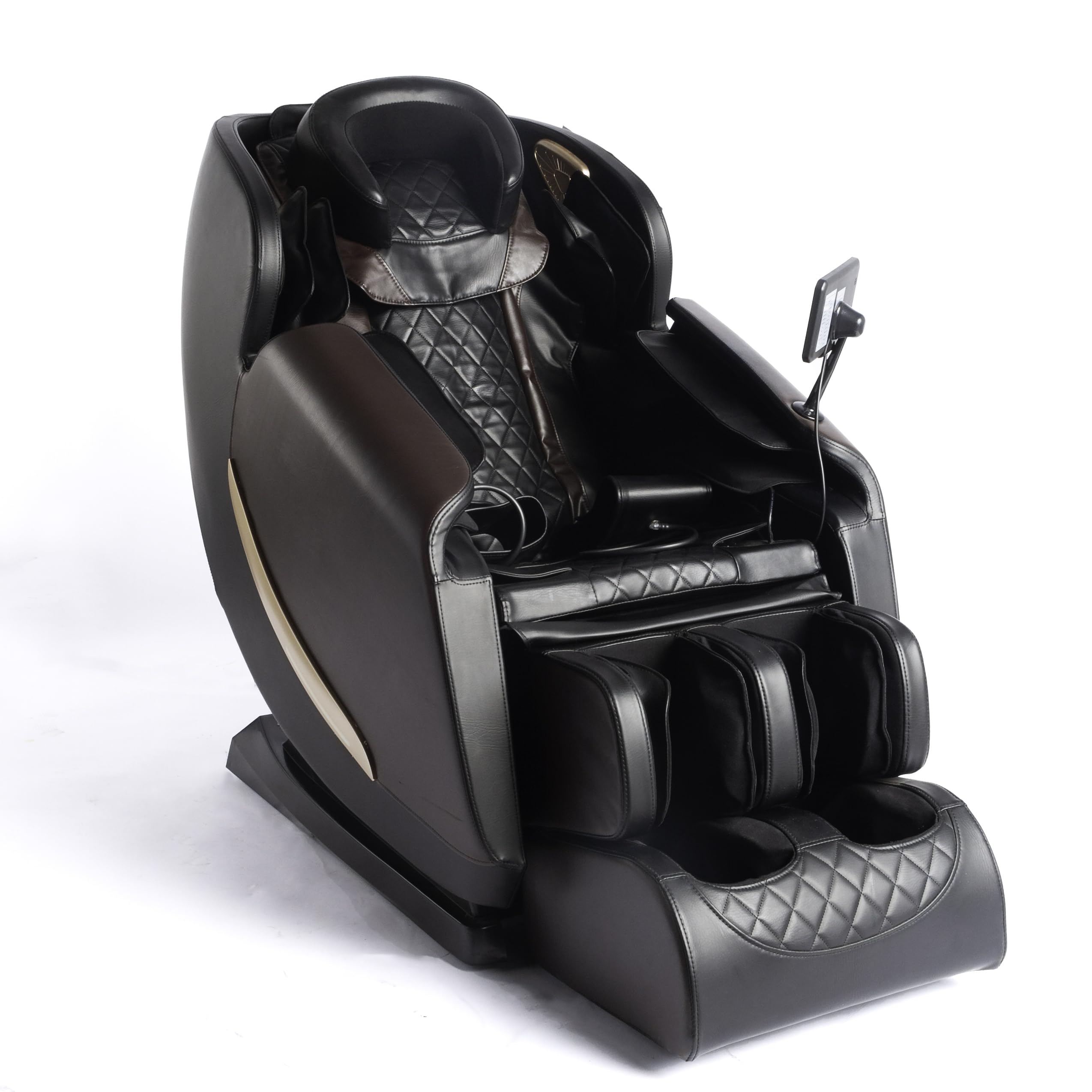 DUPI Sillón de Masaje Eléctrico | Gravedad Cero 3 Niveles | Bluetooth Música | Presoterapia y Calor | Control Digital | Sillón Relax Reclinable, Polipiel, Metal