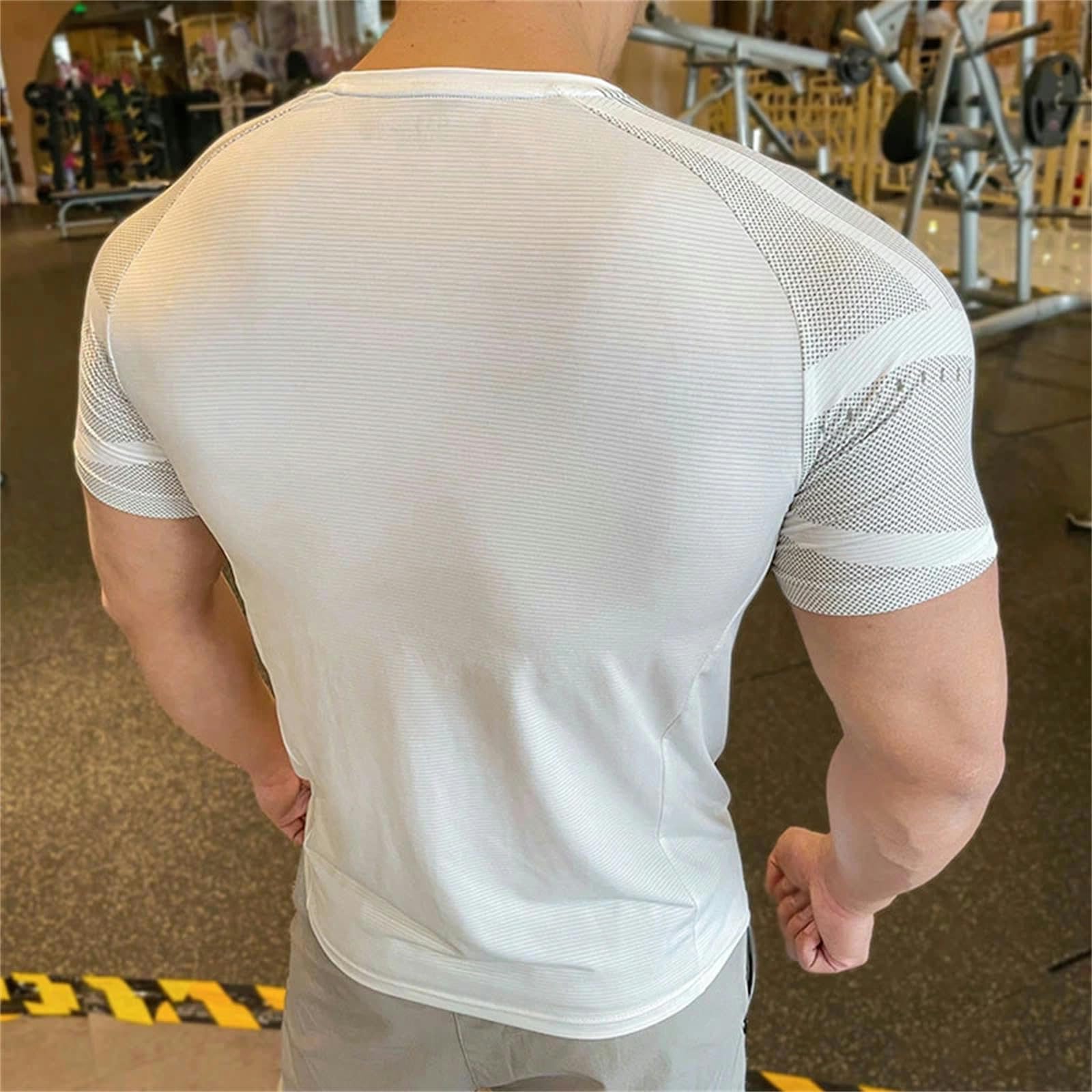 T-shirty męska koszulka sportowa szybkoschnące oddychające koszulki oversize koszulka sportowa koszulka dla mężczyzn