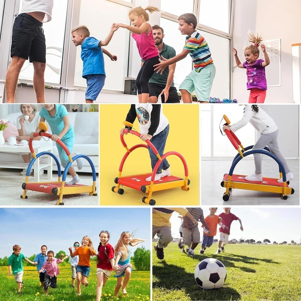 Fun and Fitness Exercise Equipment for Kids for Kids Children's Treadmill, Walking Pad Treadmill Workout Equipment for Boys and Girls Ages