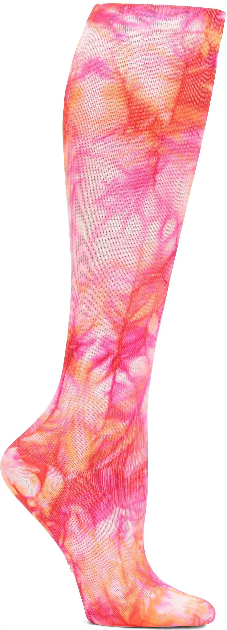 Nurse Mates Women's Wide Calf Socks | 12-14 mmHg Compression | Up to 22" Calf | One Size | 1 Pair