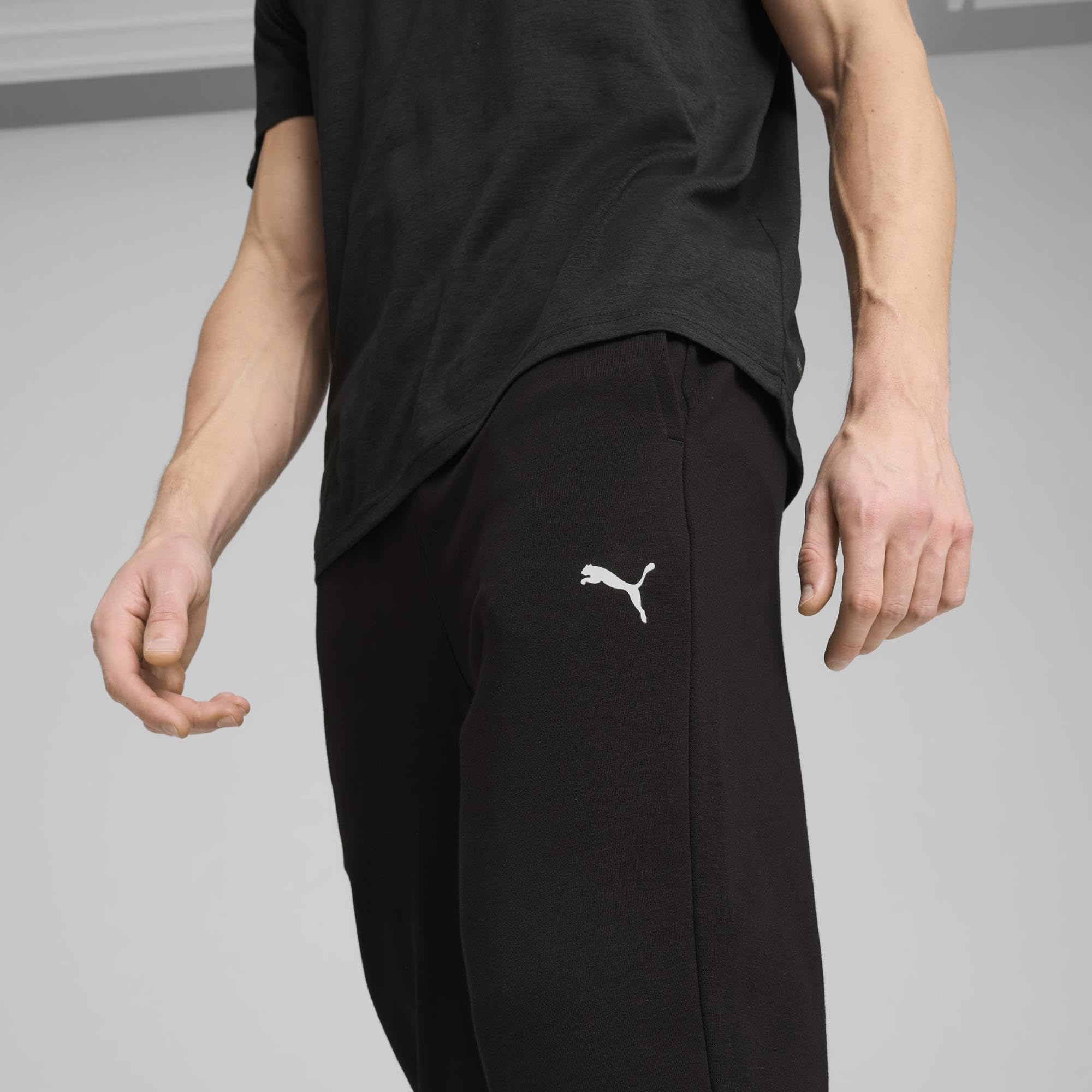 PUMA Unisex Gestrickte Hosen M Tad Essentials French Terry Jogger