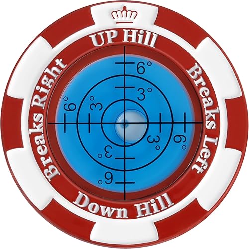 Miniatura 53 de SlopeMaster ProGreen Reader - Marcador de pelota de golf con ayuda de lectura verde de alta precisión, accesorios de golf para hombres y mujeres