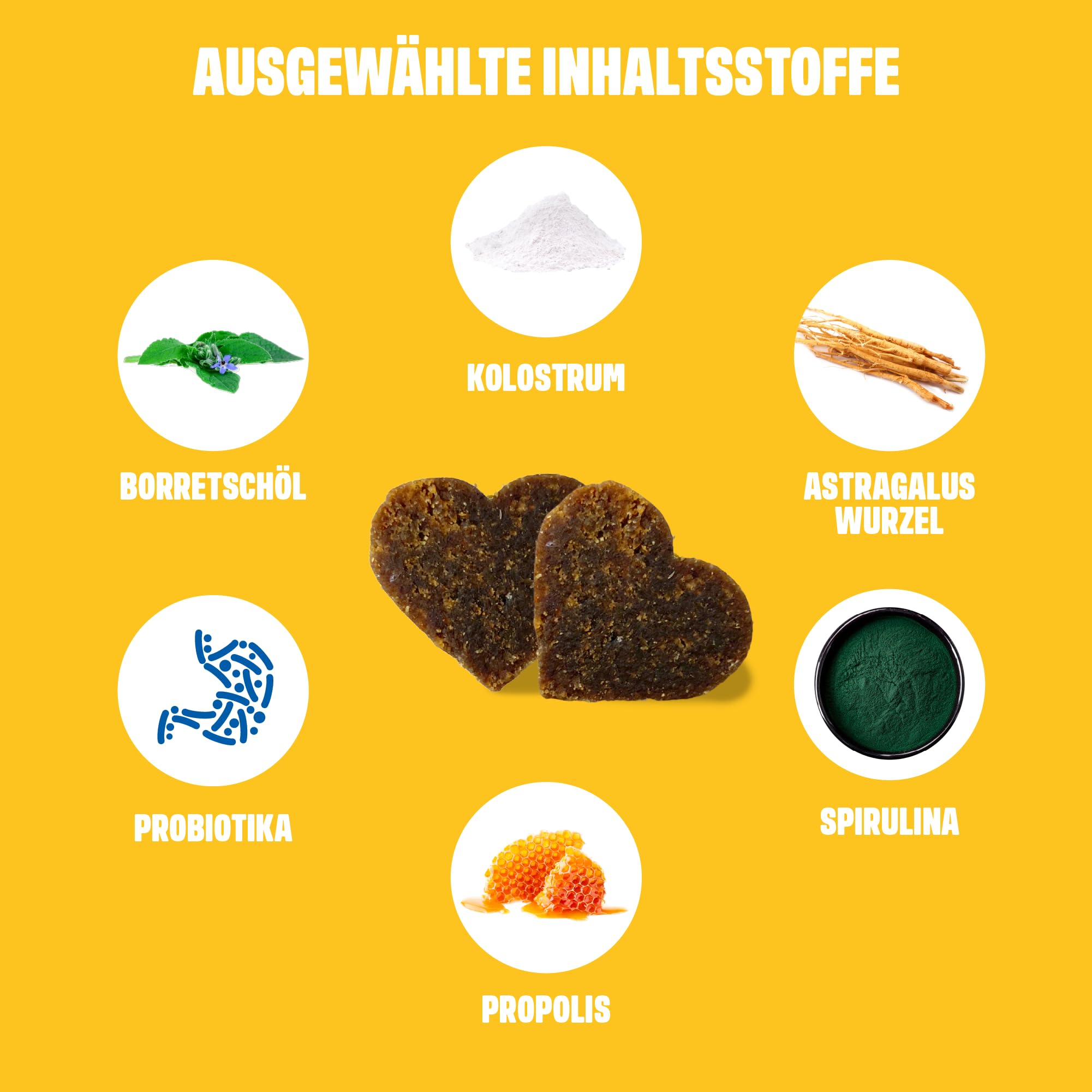 ivvi Allergy Immunity für Hunde – gegen Allergien & Juckreiz und zur Stärkung des Immunsystems - 60 leckere Snacks (270g) mit Lachs