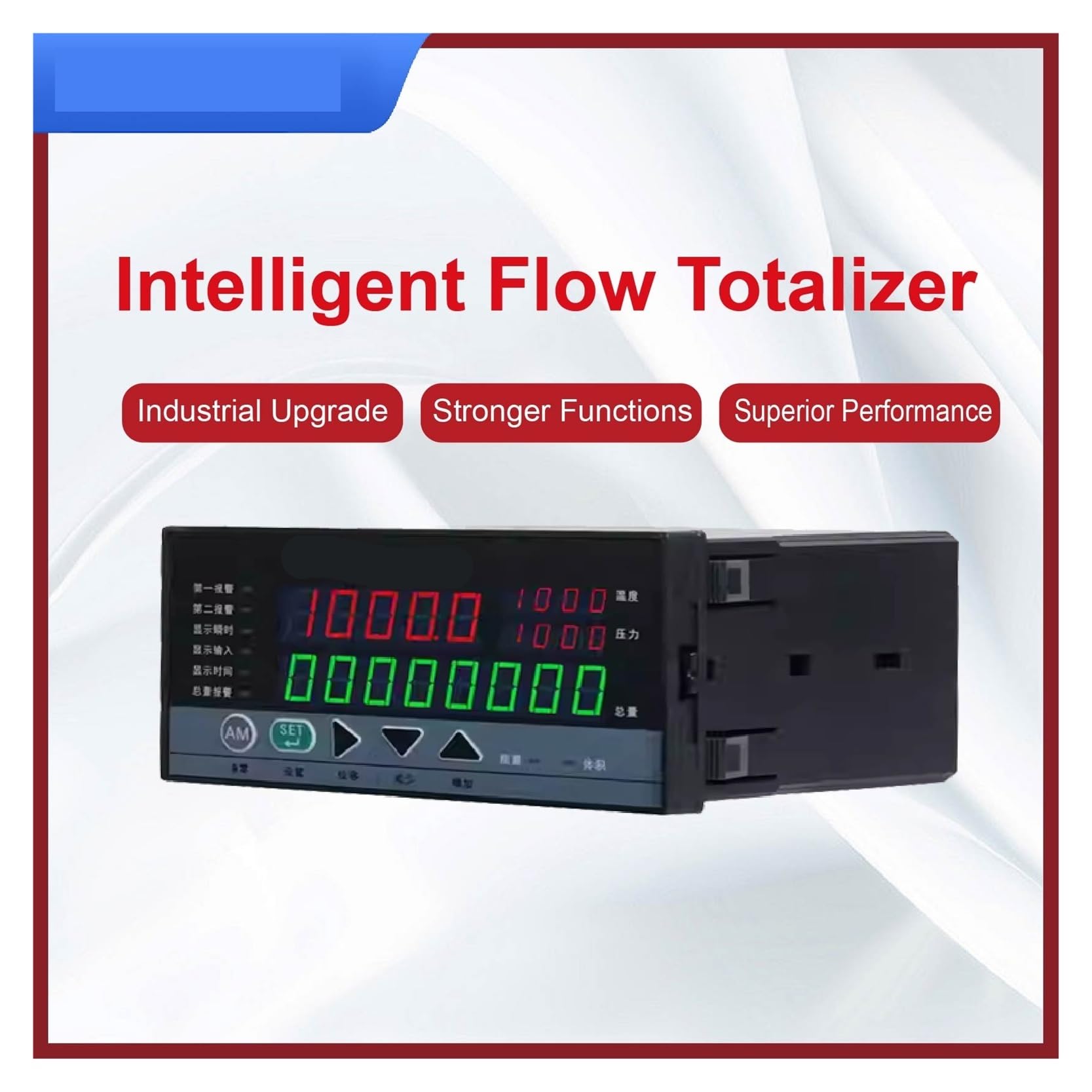 Lk-801/Lk-802 Misuratore di esposizione del totalizzatore di flusso 4-20ma Rs485 con indicatore industriale di compensazione della pressione di temperatura