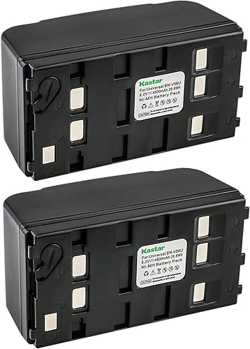 Miniatura 4 de Kastar Paquete de 1 batería Ni-MH de 6 V 4800 mAh compatible con batería Sony NP-55H NP-77H, Sony CCD-V Series CCD-V90E CCD-V95E CCD-V99 CCD-V9E,
