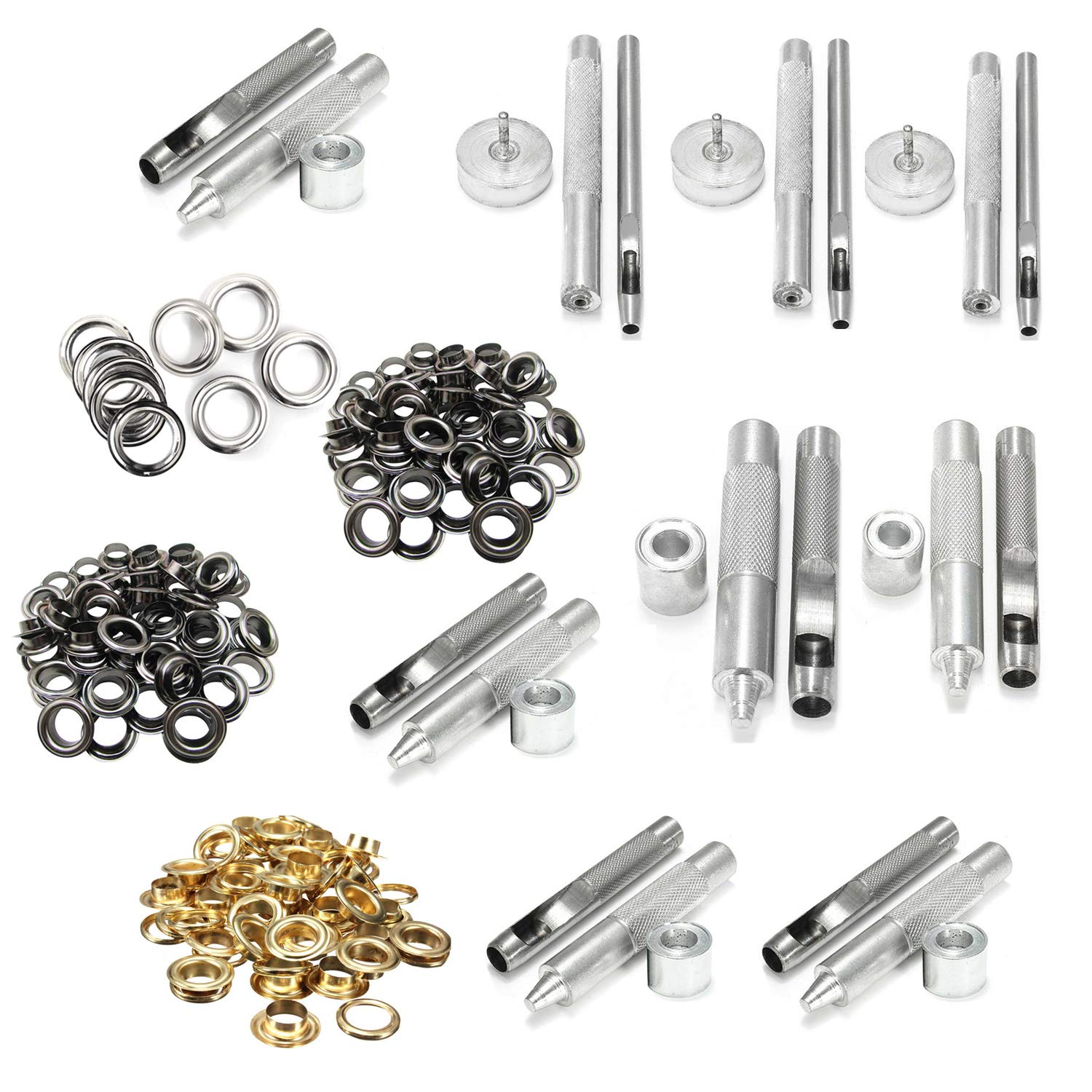 Weddecor 10mm Barrettes Popper Fixation Outils à Main Pour