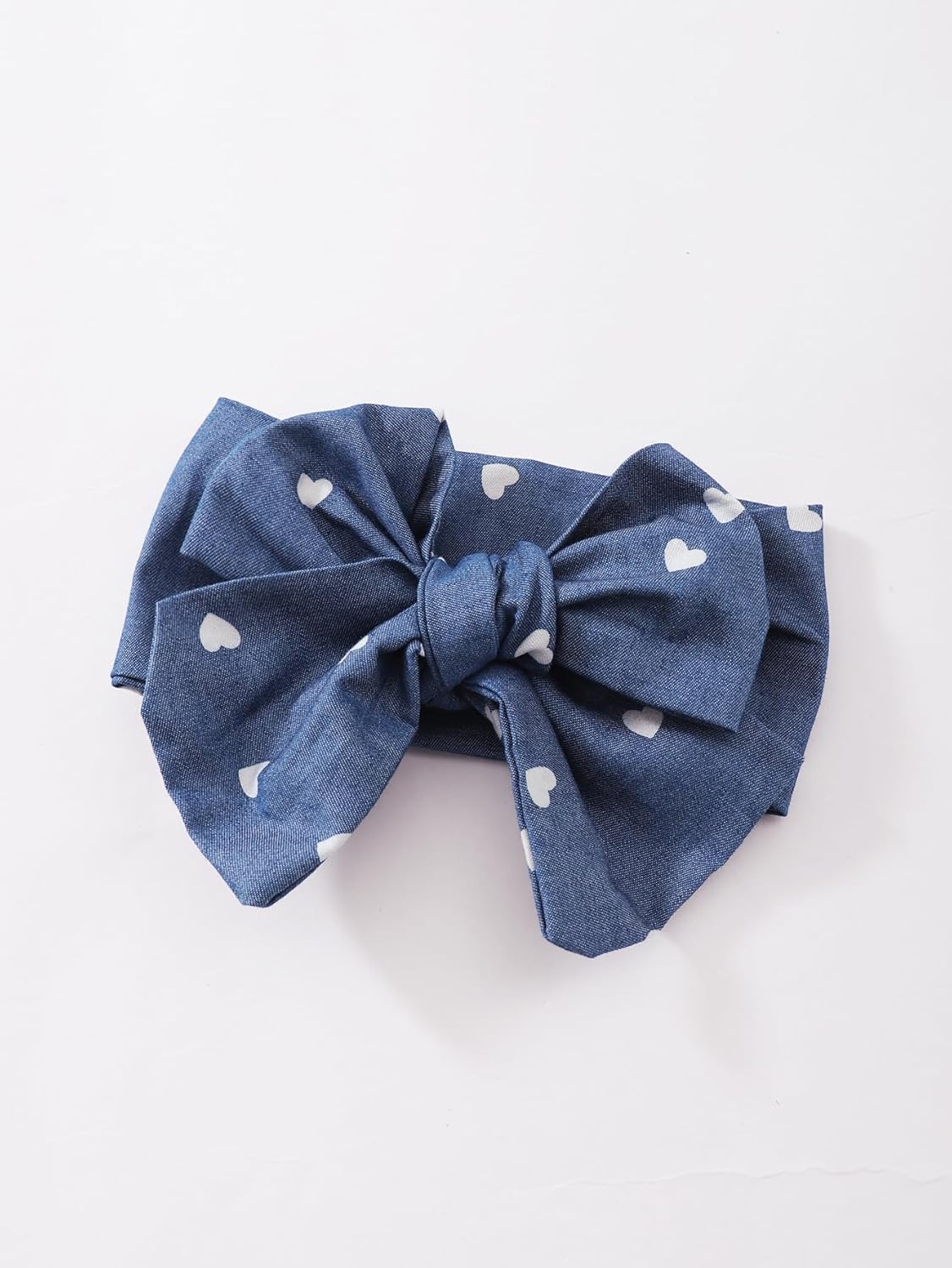 Baby Girl Summer Clothes Outfits Flutter Sleeve Denim Heart Romper One Piece Jumpsuit Bodysuit - Image 6