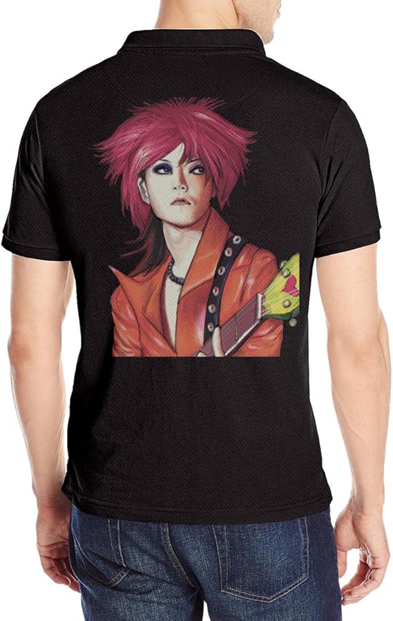 Amazon Co Jp Hide X Japan ポロシャツ メンズ 半袖 Tシャツ スポーツポロシャツ ゴルフウェア ボタンダウン バックプリント 刺繍 無地 通気 吸汗速乾 おしゃれ ファッション 春秋 ユニセックス ファッション