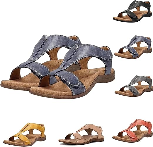 Dotmalls Women's Comfy Orthotic Platform Wedge Sandals