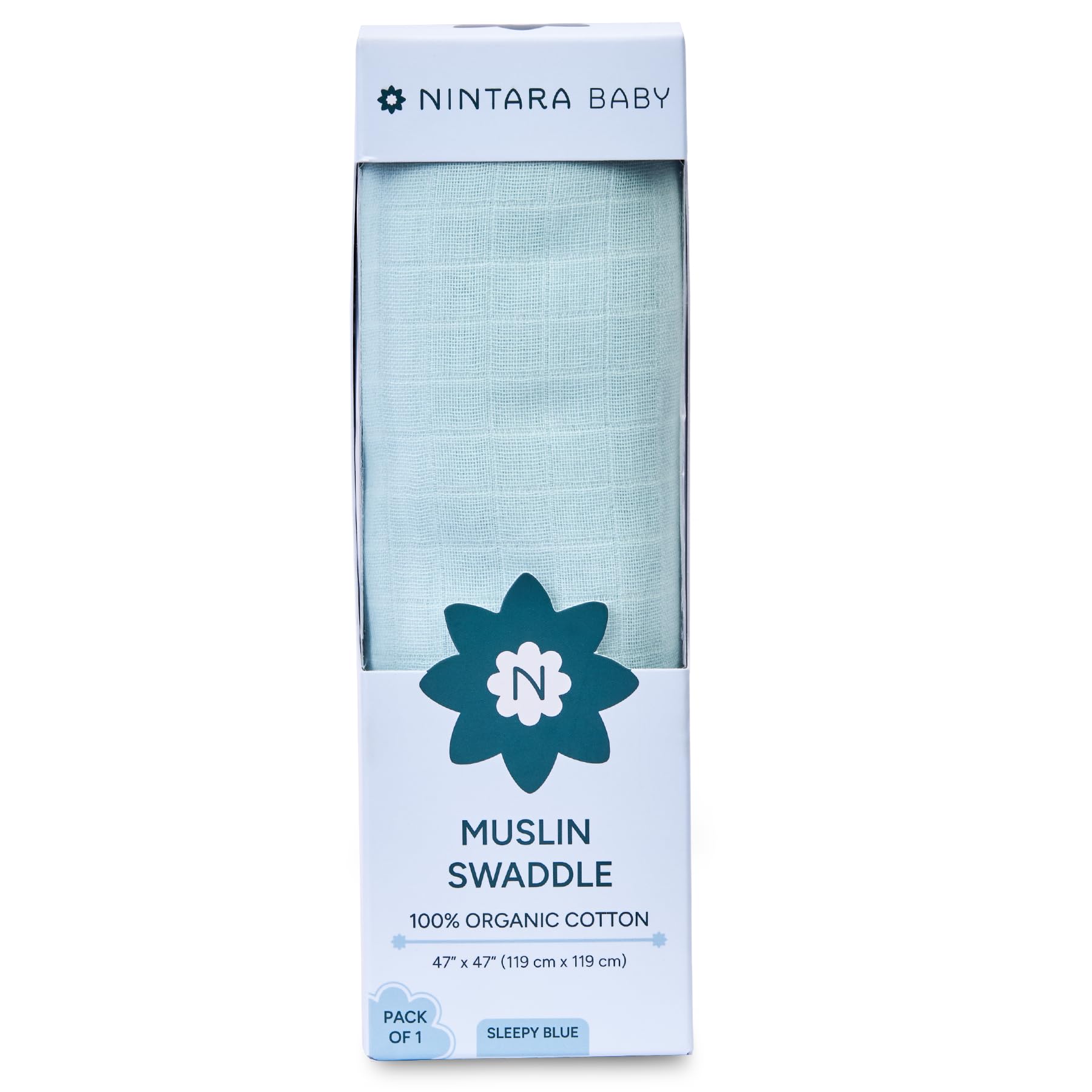 Organic Cotton Swaddle - Extra Large for Baby -14 Organic Cotton Swaddle - Extra Large for Baby -14