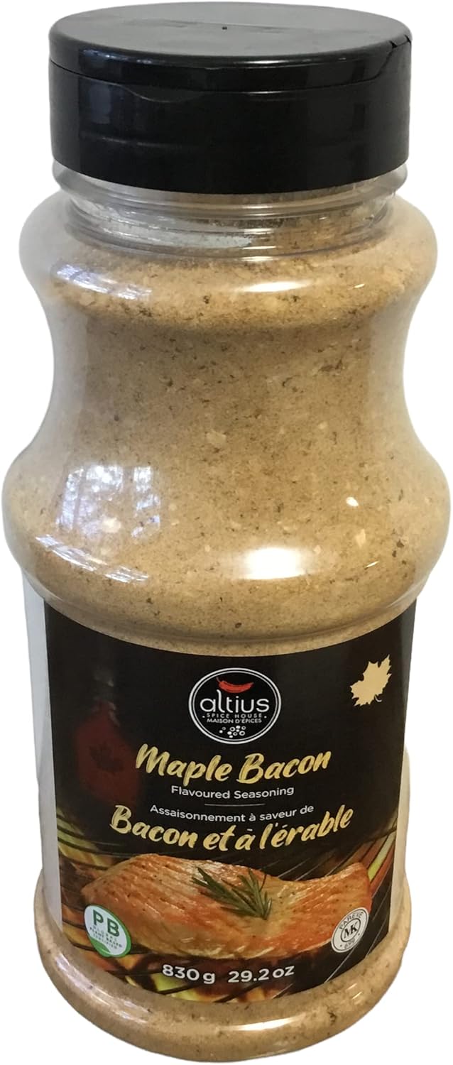 Altius Maple Bacon Flavoured Seasoning, 29.2 oz Amazon.ca Grocery