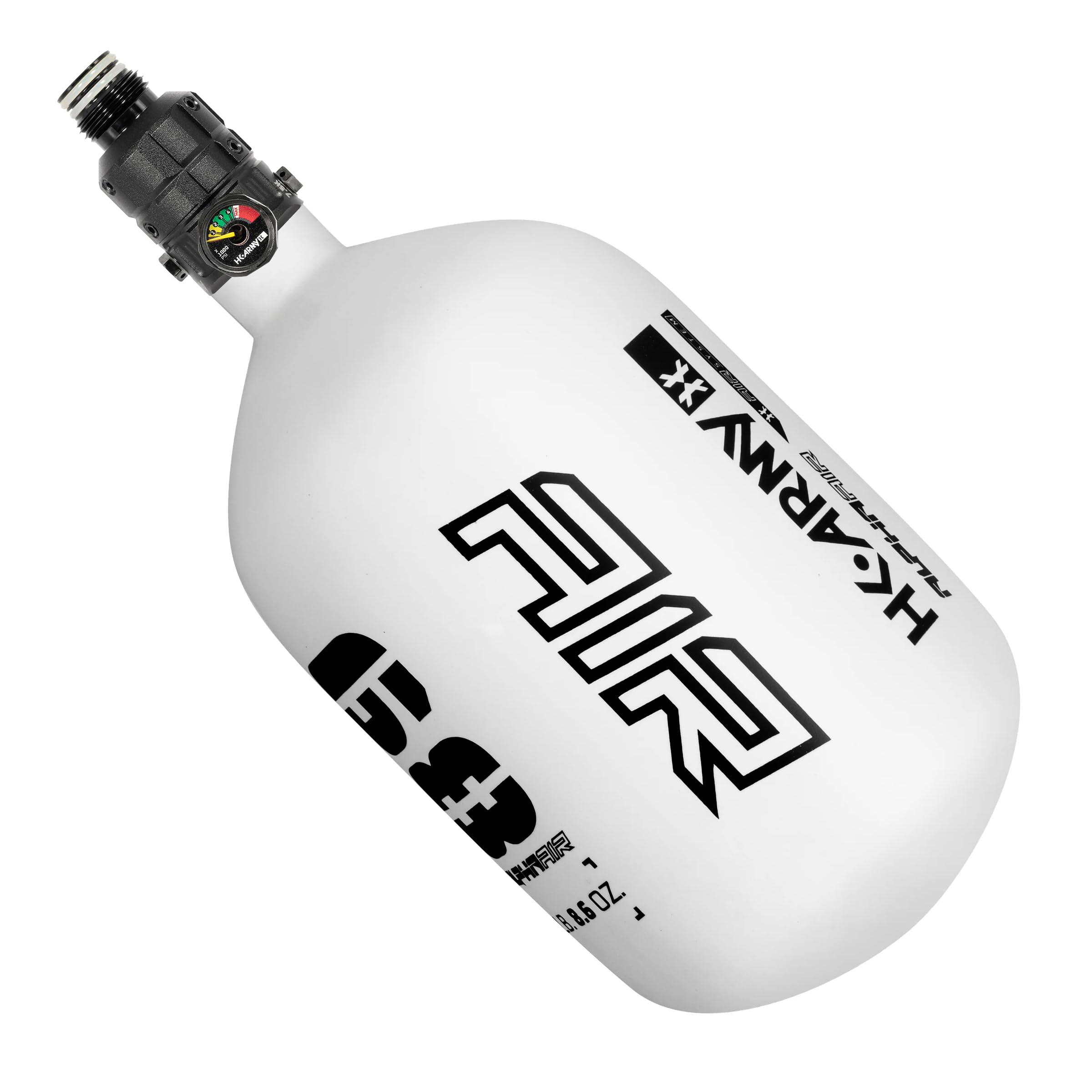 HK Army HPA Paintball Tank - Lightweight Pro Alpha Air Carbon Fiber Compressed Air Tank PRO Reg 4500psi