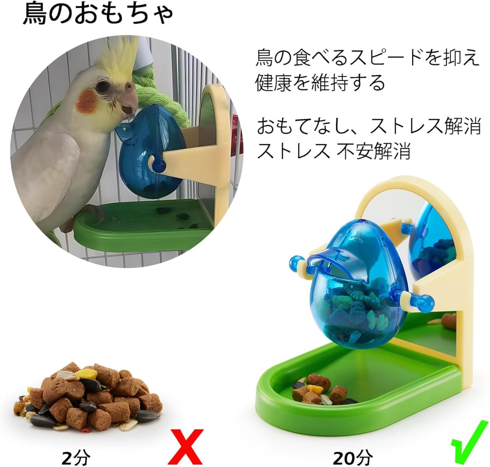 Amazon | Rtwrsud フォージングトイ 鳥 インコ おもちゃ 知育玩具