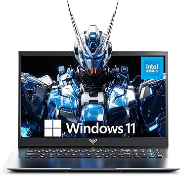 Laptop 18.5 Inch with 8000 mAh Battery,Intel N150 Quad-Core Processor UP to 3.6GHZ,16GB DDR4 RAM 512GB SSD,WiFi,Full HD IPS Display,2026 Windows 11 Laptops Computer for Business Office Student