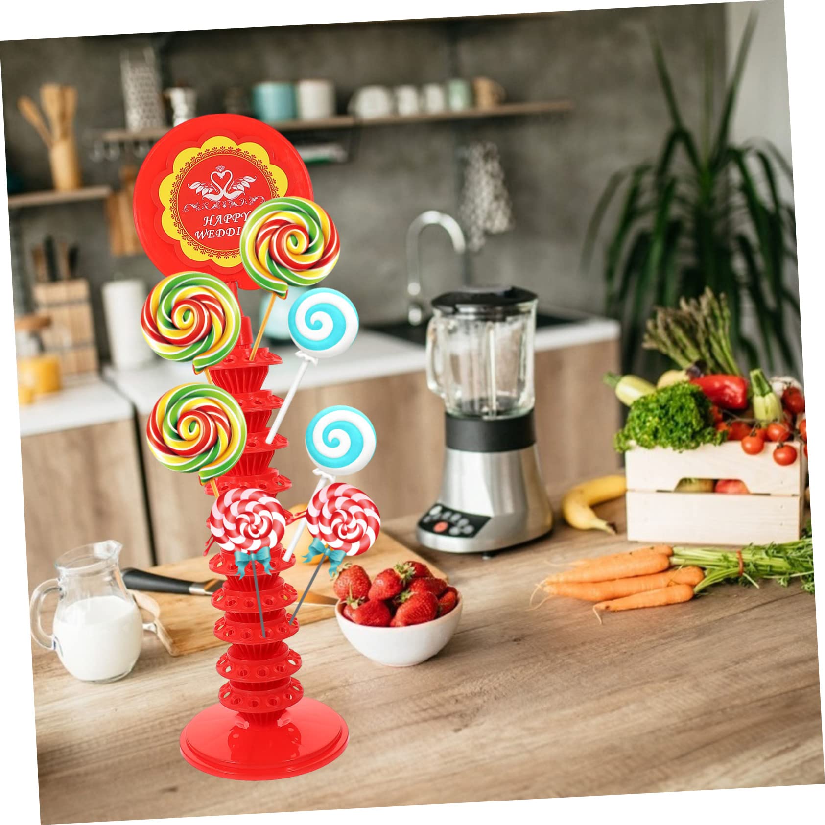 TOPBATHY 2stücke Lutscherhalter Mit Einstellbarem Design Praktischer Lollipop-ständer Für Hochzeiten Partys Und Süßwarenläden Hochwertigem Gefertigt