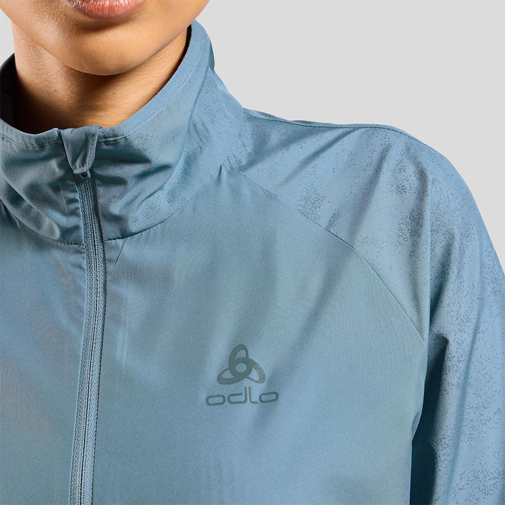 Odlo Damen Essential Light Reflective_314121 Laufjacke (1er Pack)