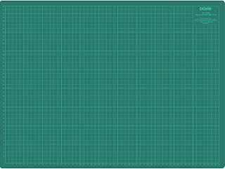 Dohe - Vade de Corte A2-60x45 cm, Autocicatrizante, Alfombrilla de Escritorio para Manualidades y Dibujos, Con Guías y Marcas de Corte, Formato Cuadriculado, Grosor 3 mm