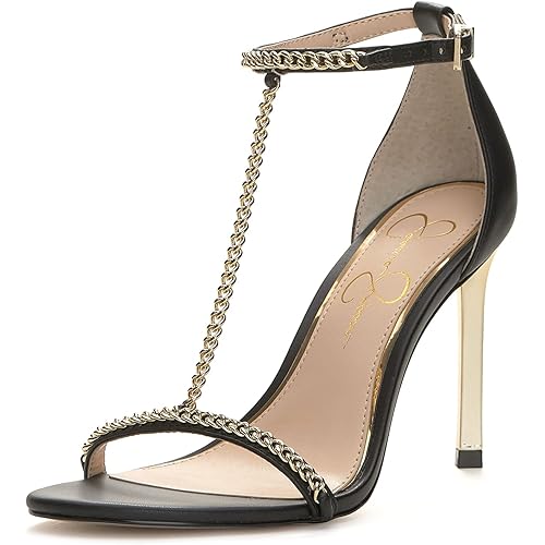 Jessica Simpson Womens Qiven Faux Leather Heels