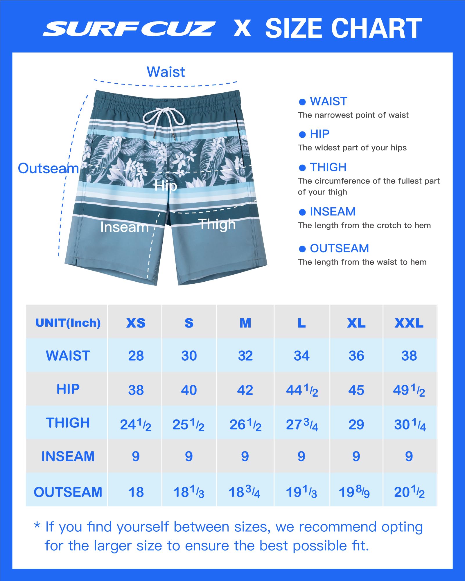 SURF CUZ Mens Swim Trunks with Compression Liner Swimming Shorts 2 in 1 Stretch Quick Dry Zipper Pockets, Dark Grey|S - Image 7 thumbnail