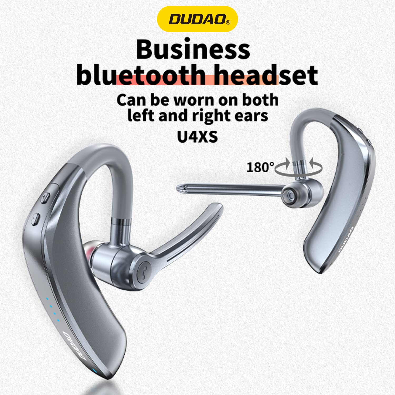 DUDAO U4XS Headset 180 degree rotatable feature