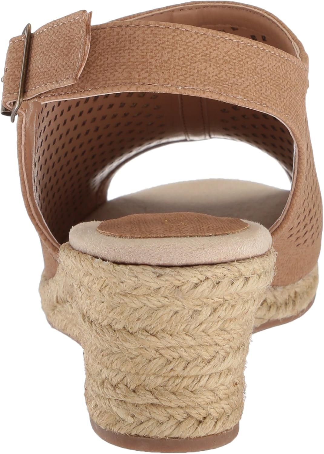 Women's Tan Linen Wedge Sandal by Easy Street Size Ethiopia Ubuy